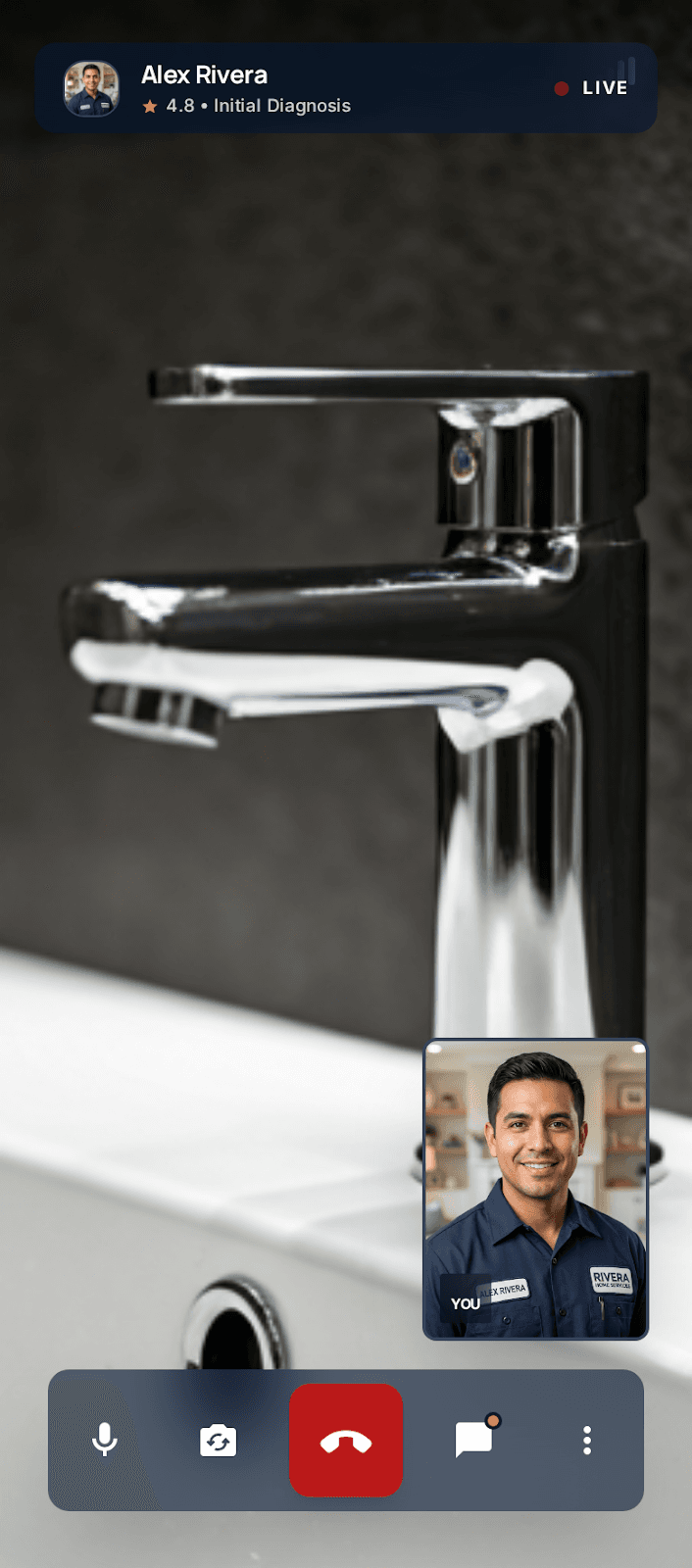 Show your issue to an expert and get instant diagnosis